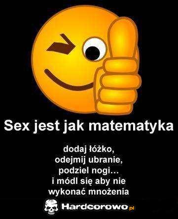 Seks jest jak matematyka - 1