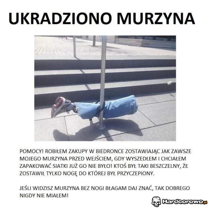 Ukradziono murzyna - 1