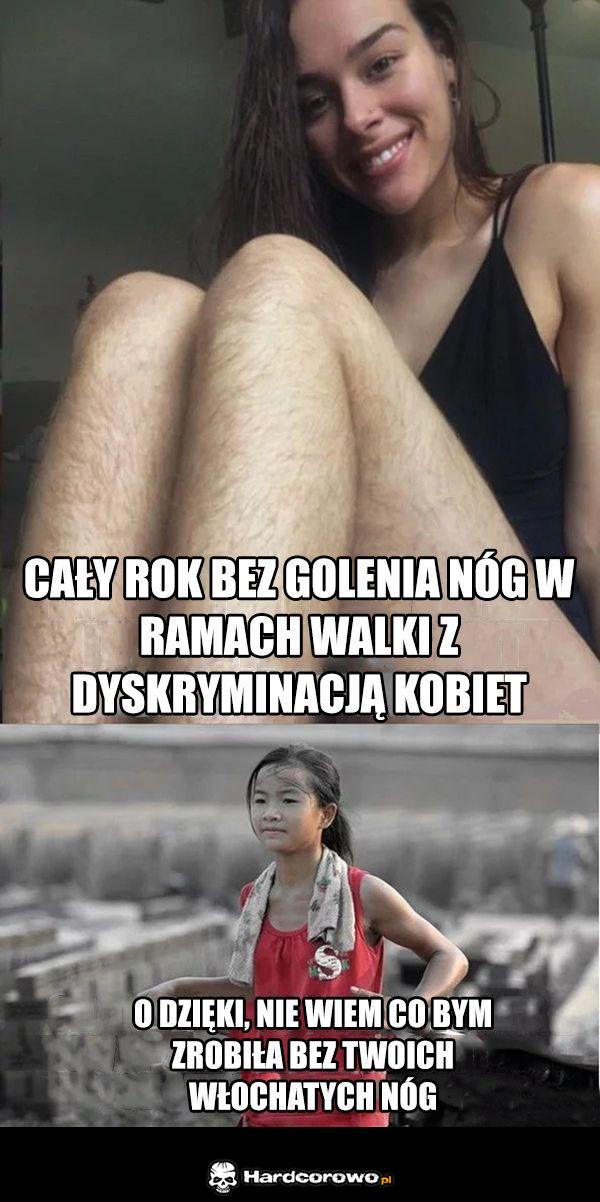 Cały rok bez golenia nóg - 1