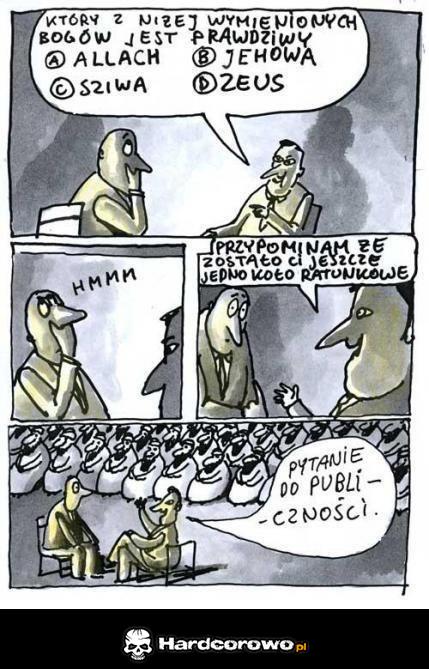 Pytanie do publiczności - 1