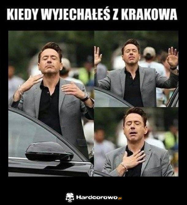 Wyjazd z Krakowa - 1