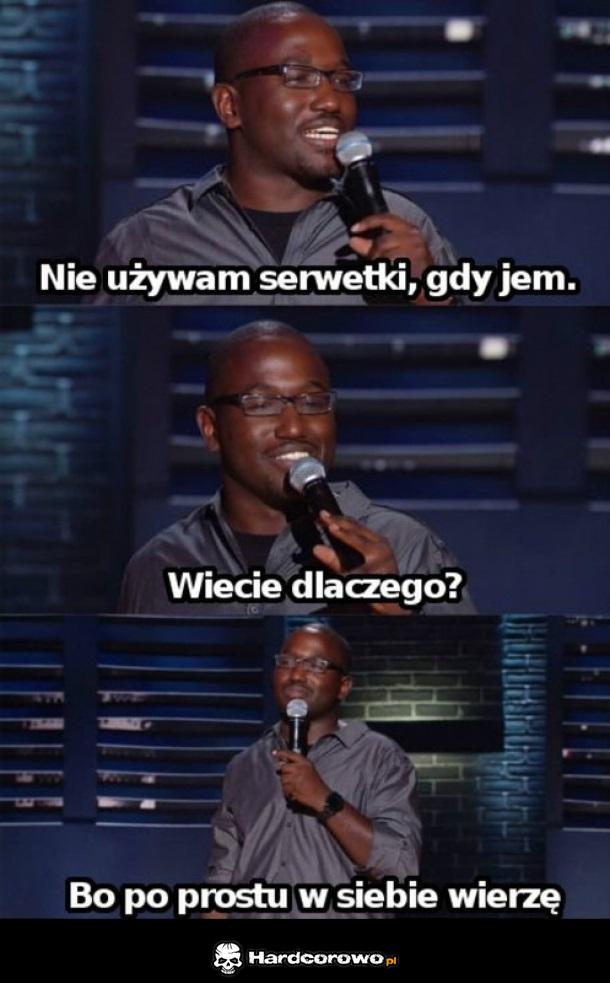 Nie używam serwetki - 1