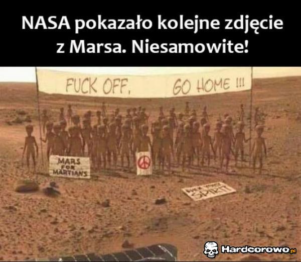Niesamowite zdjęcie z Marsa - 1