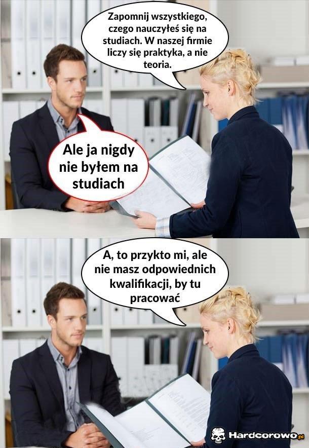 A po studiach przygotuj się na to - 1