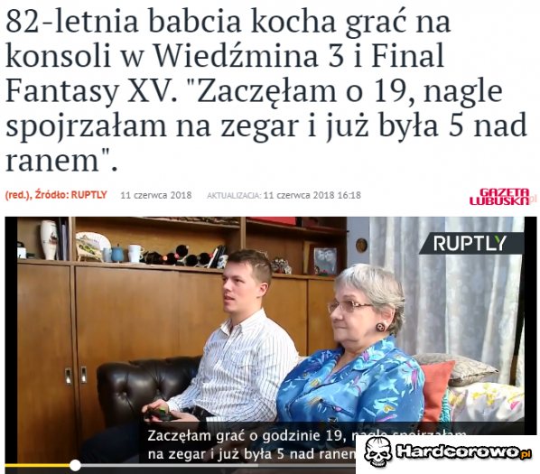 Babcia się wciągła - 1