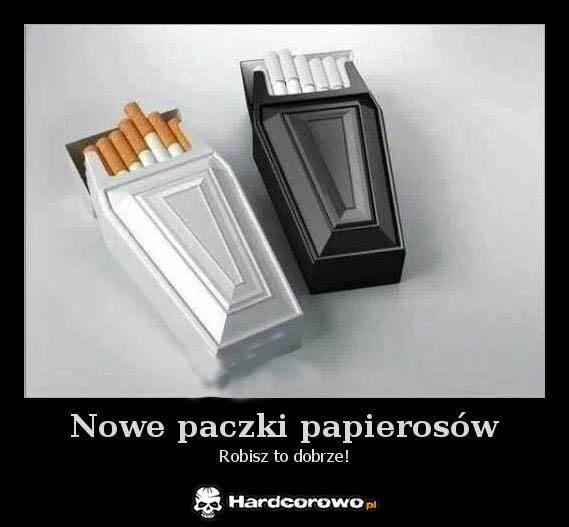 Nowe paczki papierosów - 1