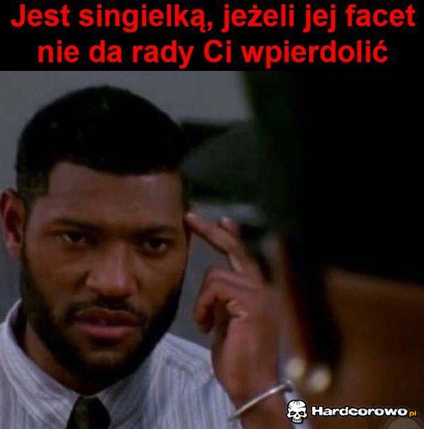 Jest singielką - 1