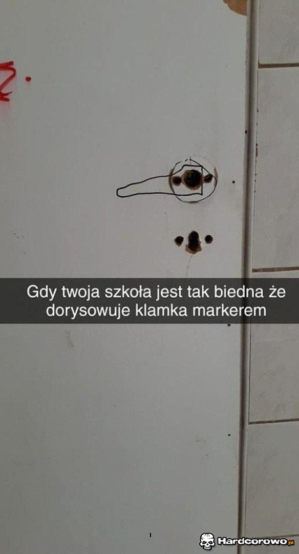 Bieda w szkole - 1