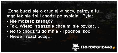 Żona budzi się o drugiej w nocy - 1