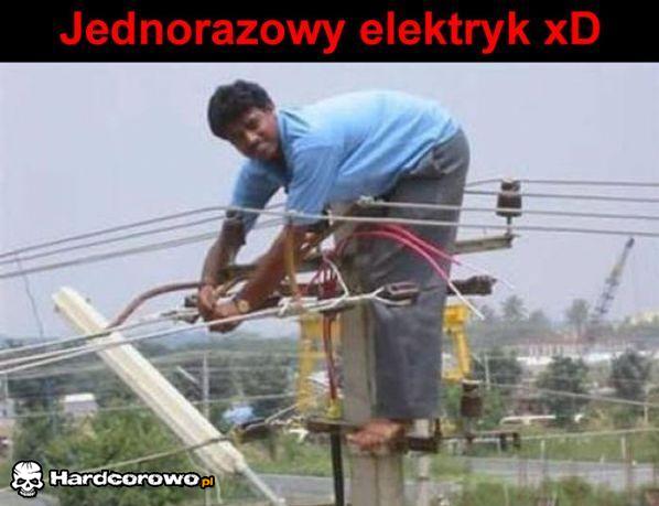 Jednorazowy elektryk - 1