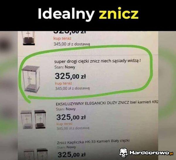 Idealny znicz - 1