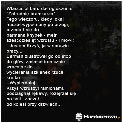 Właściciel baru dał ogłoszenie - 1