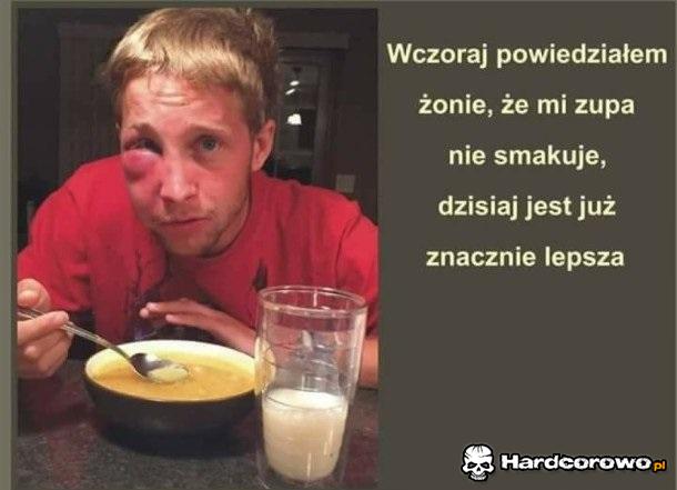 Bo zupa była za słona - 1