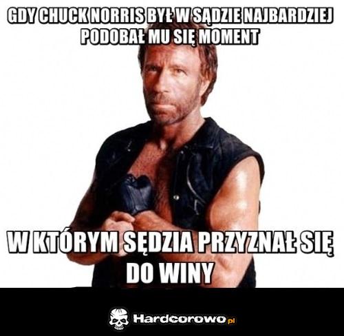 Gdy Chuck Norris był w sądzie  - 1