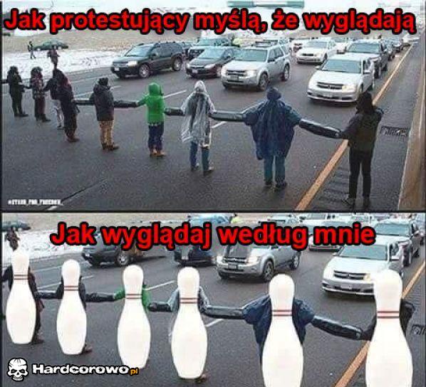 Protestujący - 1