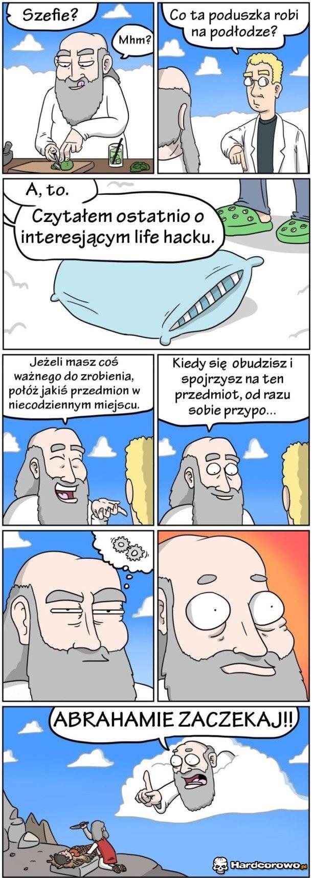 Co ta poduszka robi na podłodze? - 1