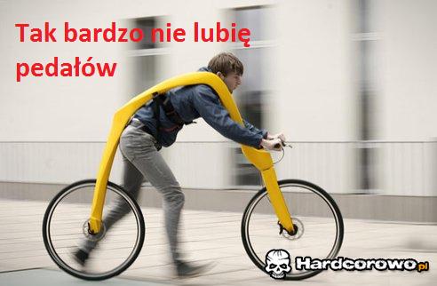 Tak bardzo nie lubię pedałów - 1