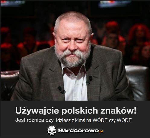 Używajcie polskich znaków - 1