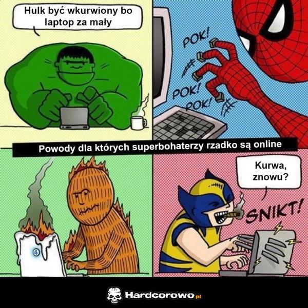 Superbohaterzy w internetach - 1