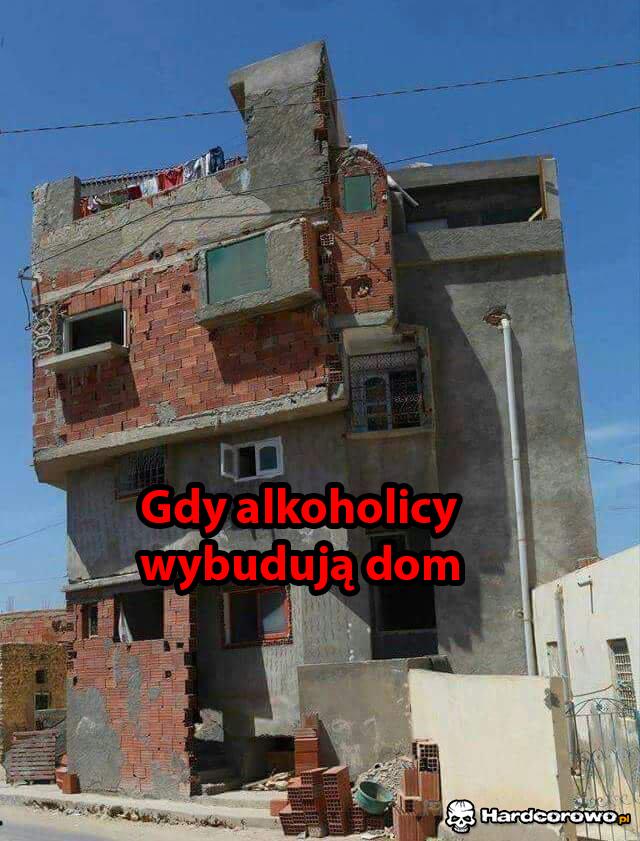 Gdy alkoholicy wybudują dom - 1
