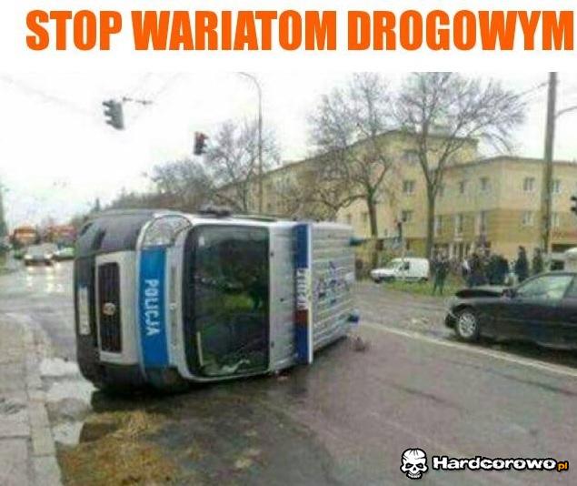Stop wariatom drogowym - 1