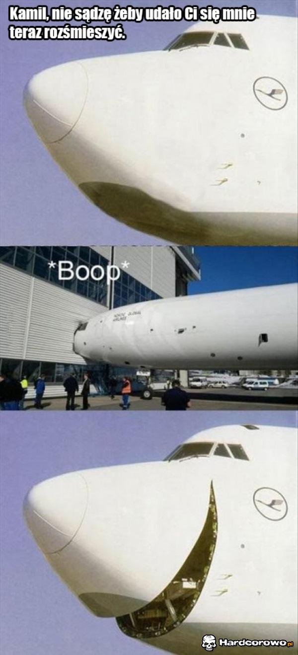 Rozśmieszony samolot - 1