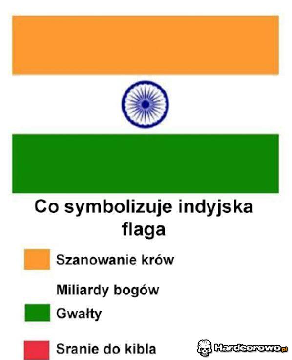 Indyjska Flaga  - 1