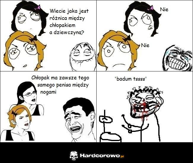 Czym różni się dziewczyna od chłopaka - 1