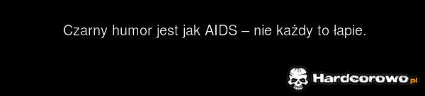 Czarny humor a aids - 1