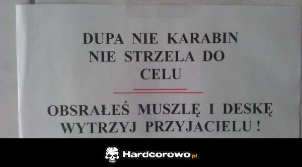 Dupa nie karabin - 1