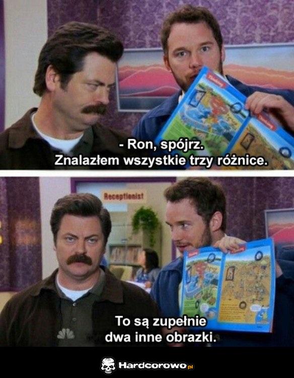Znalazłem różnice - 1
