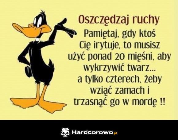 Oszczędzaj ruchy - 1