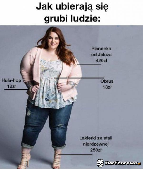 Jak ubierają się grubi ludzie - 1