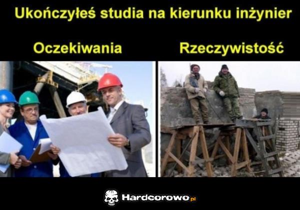 Oczekiwania vs. Rzeczywistość - 1