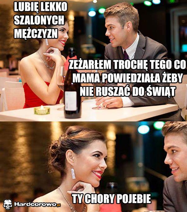 Lekko szalony mężczyzna  - 1