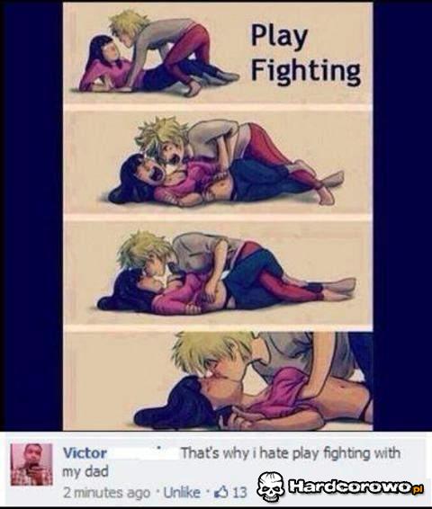 Play fighting - 1