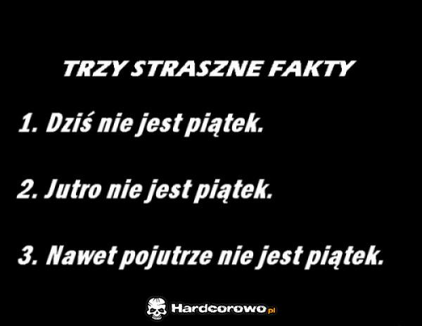 Trzy straszne fakty - 1