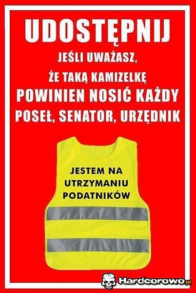 Kamizelka dla vip'ów - 1