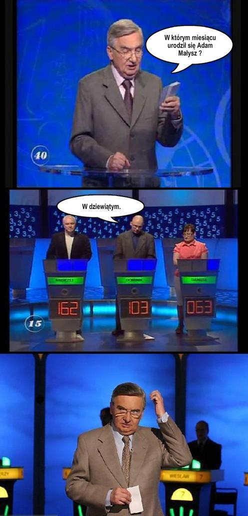 W którym miesiącu urodził się Adam Małysz? - 1