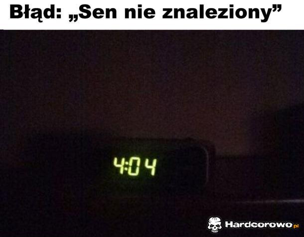 Błąd 404 - 1