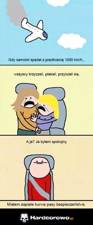 Spadający samolot - 1