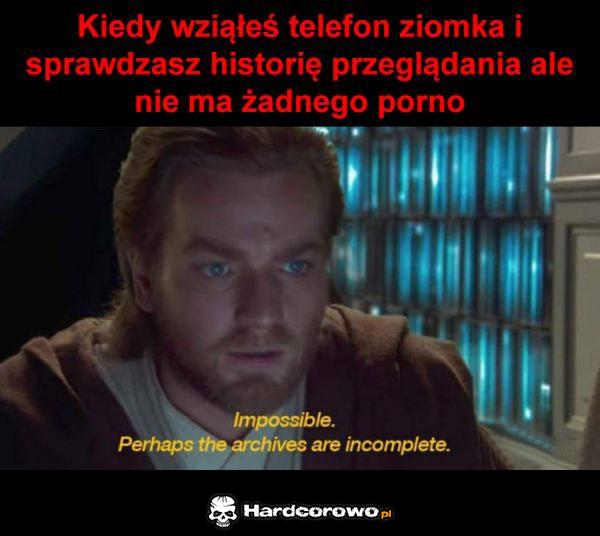 Historia przeglądania - 1