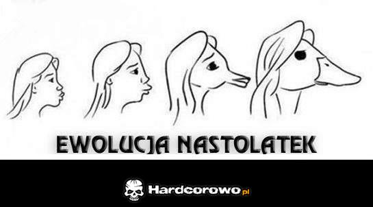 Ewolucja nastolatek  - 1
