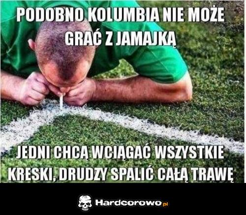 Podobno Kolumbia nie może grać z Jamajką  - 1