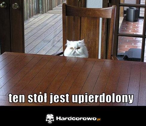 Upierdolony stół - 1