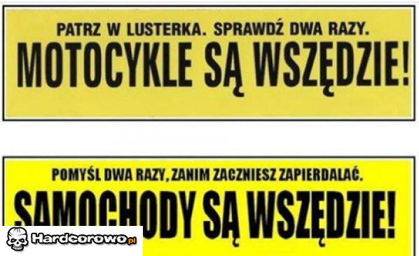 Tablice ostrzegawcze - 1