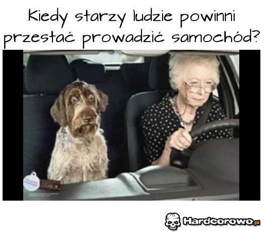 Staruszka za kółkiem - 1