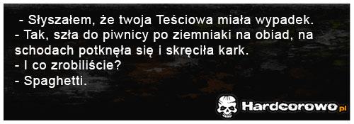 Wypadek teściowej  - 1