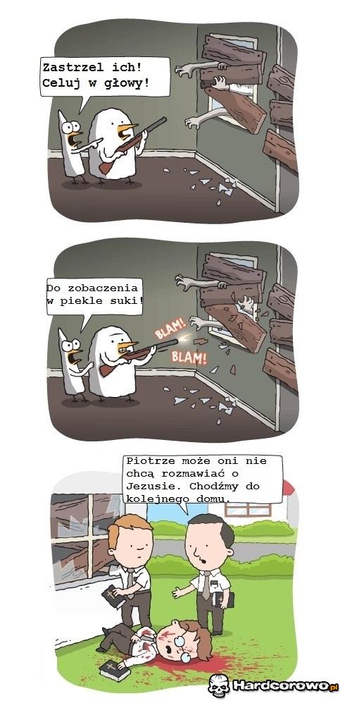 Jak się pozbyć świadków jehowy - 1