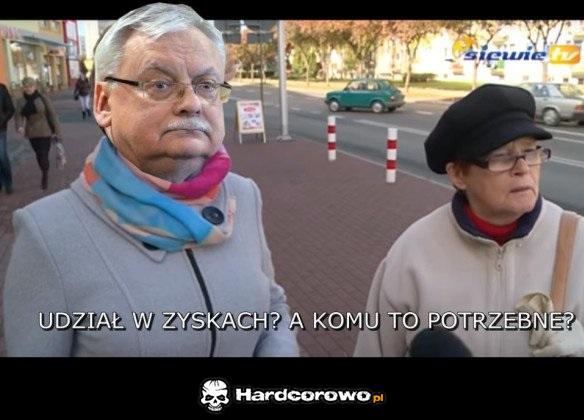 Udział w zyskach - 1